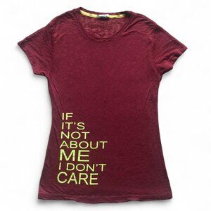 VS Pink Burnout Tee